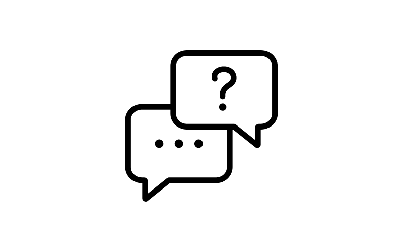 Ask questions icon