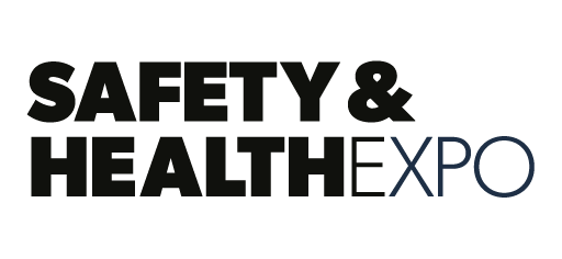 Safety and health expo logo.